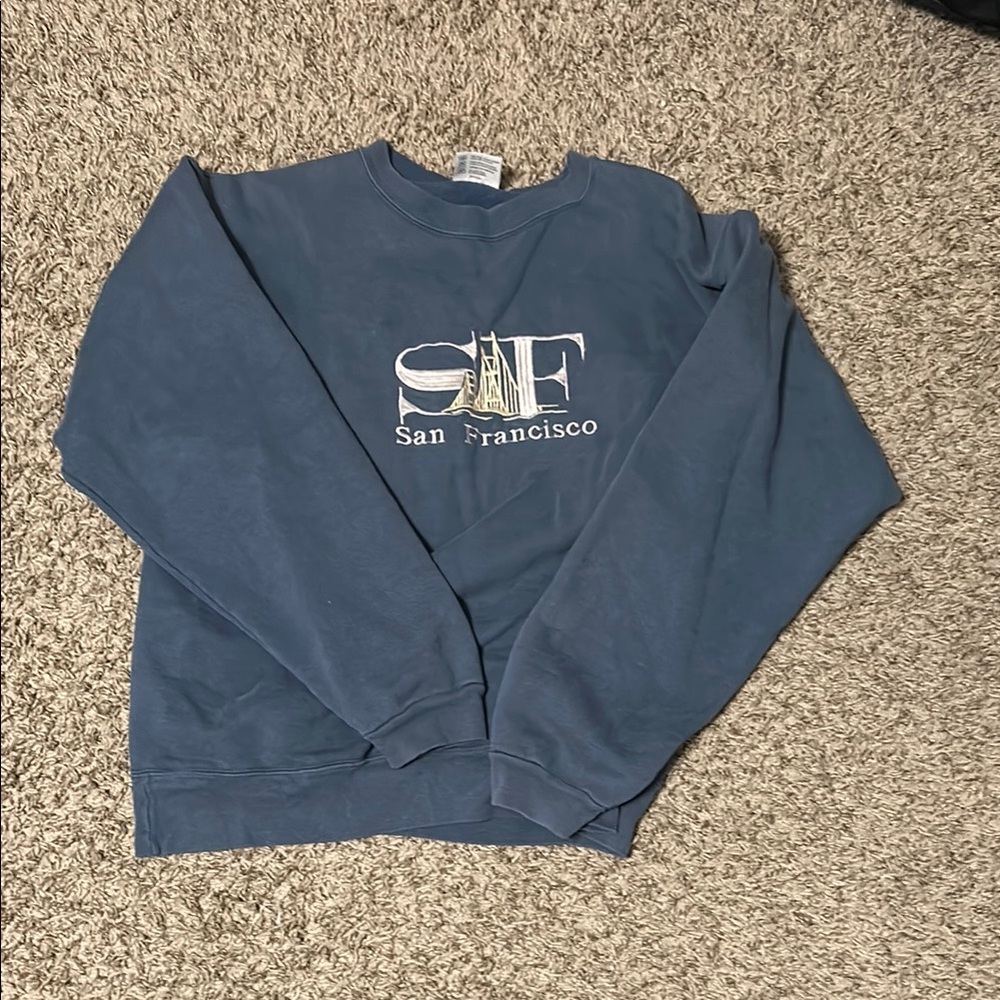 San Francisco Blue Sweater